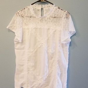 NWOT Lace Top